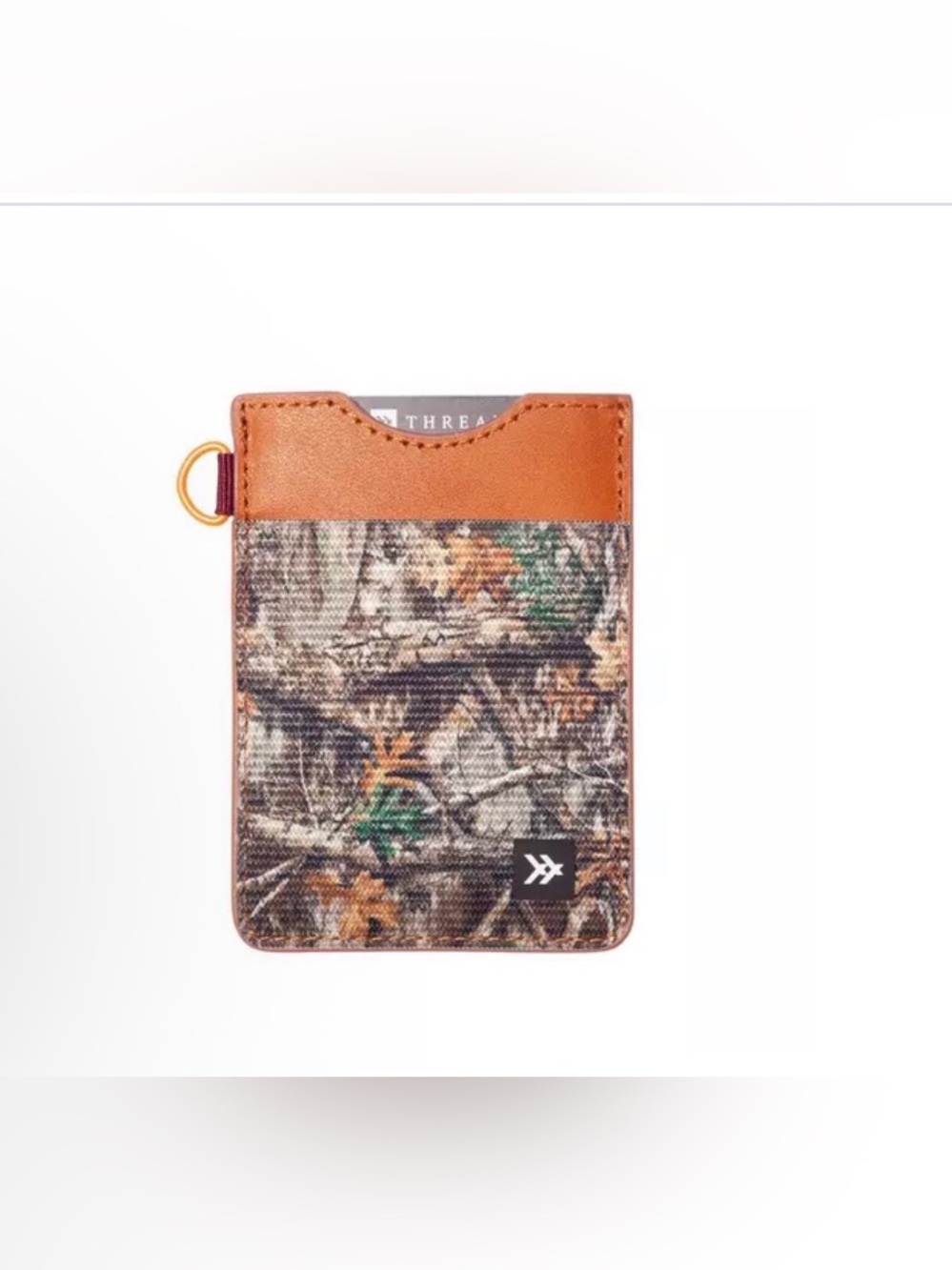 RFID Thread Vertical Card Holder in Camo